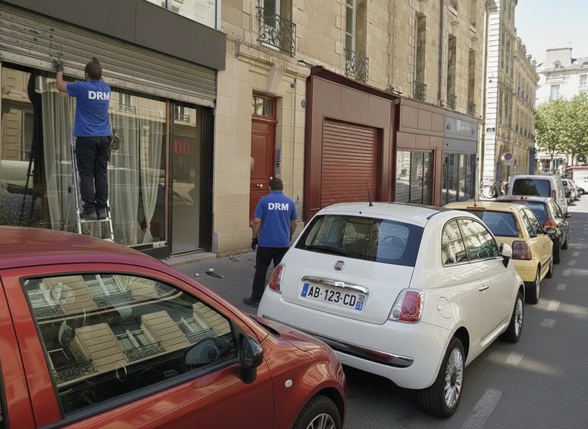 Déblocage de rideau métallique bloqué à Marseille 3